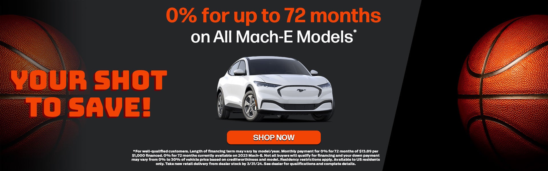 Save on Ford Mustang Mach-E