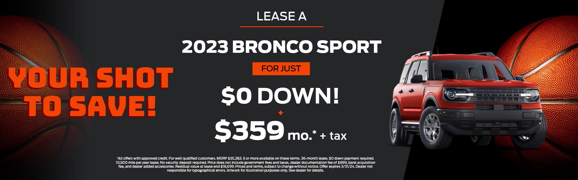 Save on Ford Bronco Sport at Essential Ford