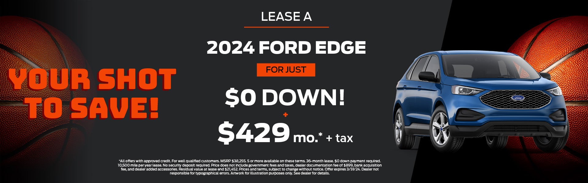 Save on Ford Edge at Essential Ford
